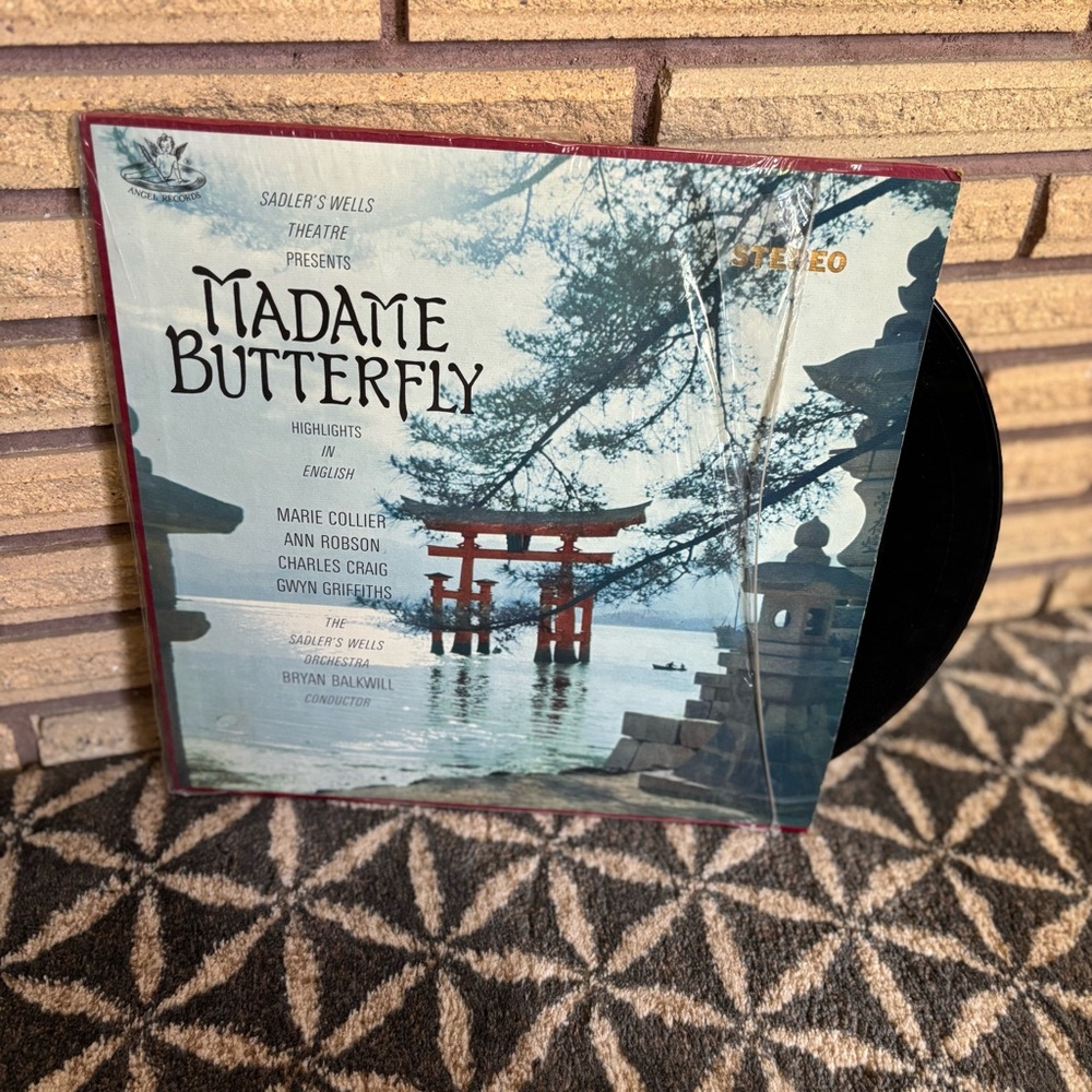 50's "Madame Butterfly" Record - 50's Opera Album - Giacomo Puccini Opera